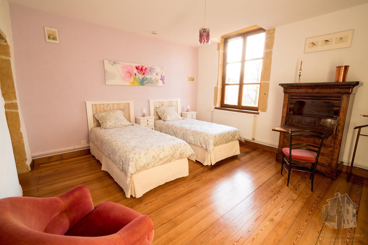 Le Relais Des Dames Bed & Breakfast Neuville sur Saone Bagian luar foto